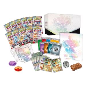 Pokémon TCG: Scarlet & Violet – Prismatic Evolutions Pokémon Center Elite Trainer Box Content