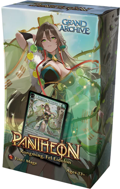 [Preorder] Grand Archive – Radiant Origins Pantheon Decks – Kongming, Fel Eidolon