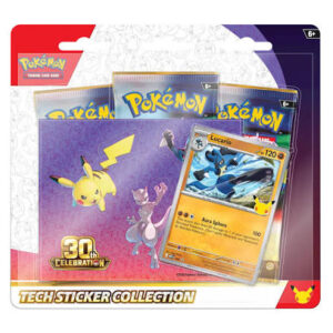 30th Celebration 3-Pack Blister Lucario