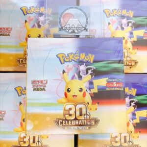 The Japanese Pokémon TCG: MEGA 30th Celebration Booster Box (M6a)